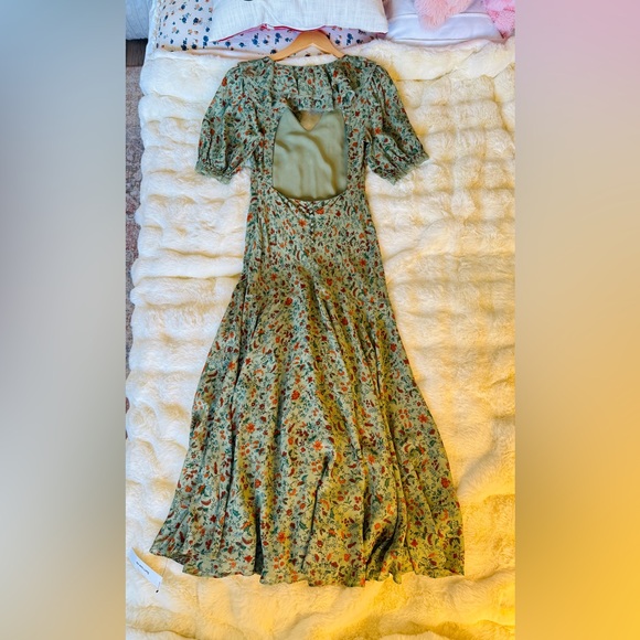 Reformation Evra Dress In Ponderosa, Brand new without tags, never worn,no flaws - Picture 11 of 16